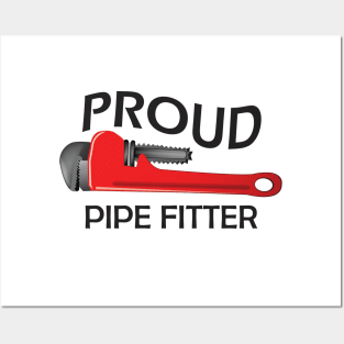 Proud pipe fitter Posters and Art